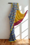 Multicolour Mull Cotton Sari