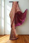 Owl Mull Cotton Sari